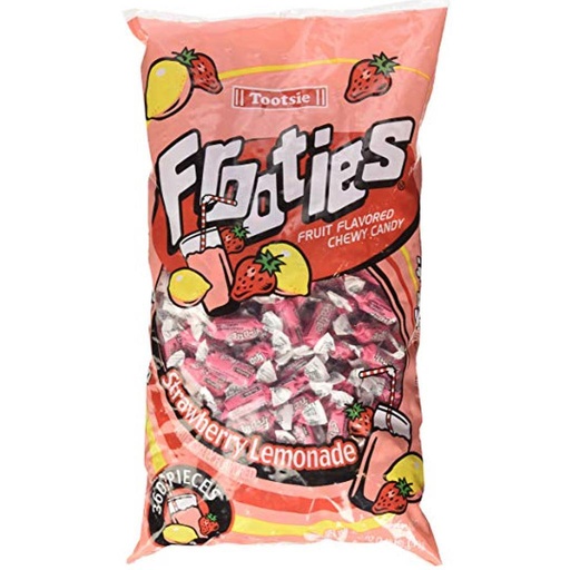 [Swee-All-SE-8255] Sweets & Candy Tootsie Frooties Bag 360pc Strawberry Lemonade NPM 1100g 1