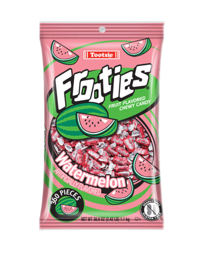 [Swee-All-SE-8259] Sweets & Candy Tootsie Frooties Bag 360pc Watermelon NPM 1100g 1