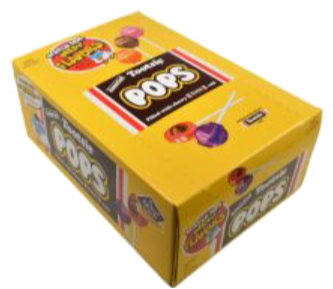 [Swee-All-SE-8267] Sweets & Candy Tootsie Pops Box NPM 17g 1000