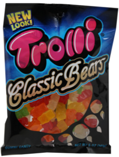 [Swee-All-SE-8295] Sweets & Candy Trolli Classic Bears NPM 141g 12