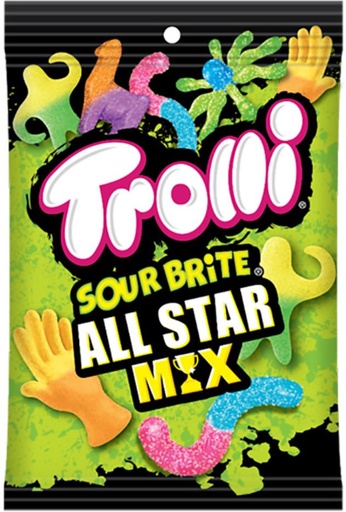 [Swee-All-SE-8302] Sweets & Candy Trolli Sour Brite All Star Mix NPM 120g 12