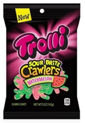 [Swee-All-SE-8310] Sweets & Candy Trolli Sour Brite Crawlers Watermelon  NPM 141g 12