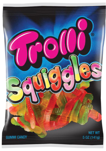 [Swee-All-SE-8319] Sweets & Candy Trolli Squiggles NPM 141g 12