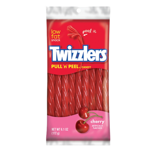 [Swee-All-SE-8327] Sweets & Candy Twizzler Pull and Peel Cherry NPM 172g 12