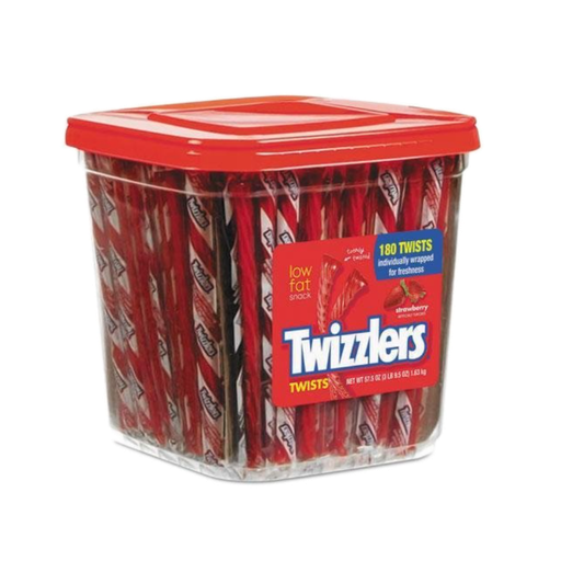 [Swee-All-SE-8340] Sweets & Candy Twizzlers Strawberry Twists NPM 180s 1.63Kg 4