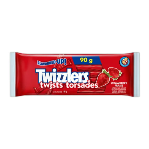 [Swee-All-SE-8343] Sweets & Candy Twizzlers Strawberry Twists NPM 90g 24