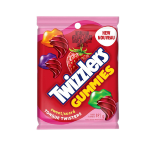 [Swee-All-SE-8347] Sweets & Candy Twizzlers Tongue Twister Gummies Sweet NPM 182g 10