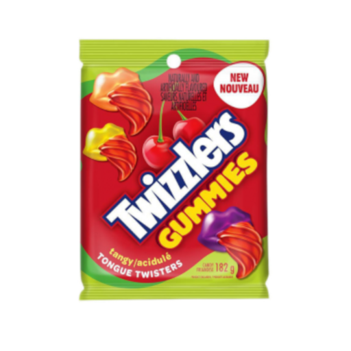 [Swee-All-SE-8348] Sweets & Candy Twizzlers Tongue Twister Gummies Tangy NPM 182g 10