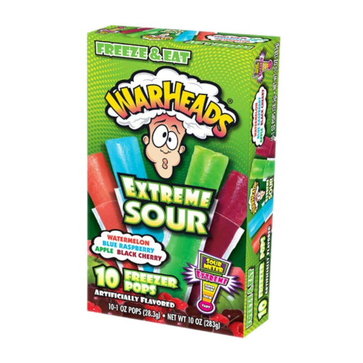 [Swee-All-SE-8365] Sweets & Candy Warheads Freezer Pop NPM 1oz 10s 12