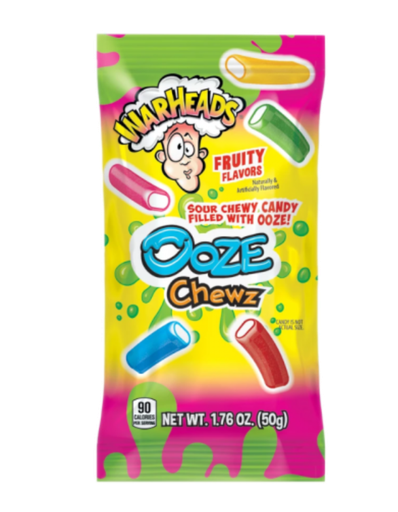 [Swee-All-SE-8370] Sweets & Candy Warheads Ooze Chewz NPM 50g 10