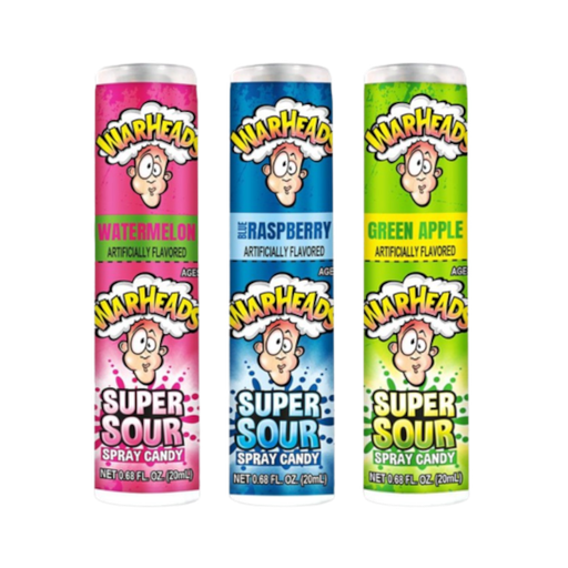 [Swee-All-SE-8392] Sweets & Candy Warheads Spray Upright NPM 19g 12