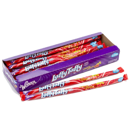 [Swee-All-SE-7876] Sweets & Candy Laffy Taffy Rope Cherry NPM 22gm 24