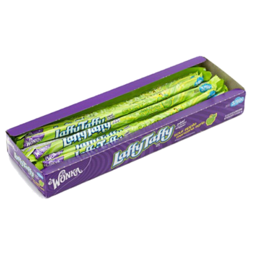 [Swee-All-SE-8411] Sweets & Candy Wonka Laffy Taffy Rope Sour Apple NPM 22gm 24