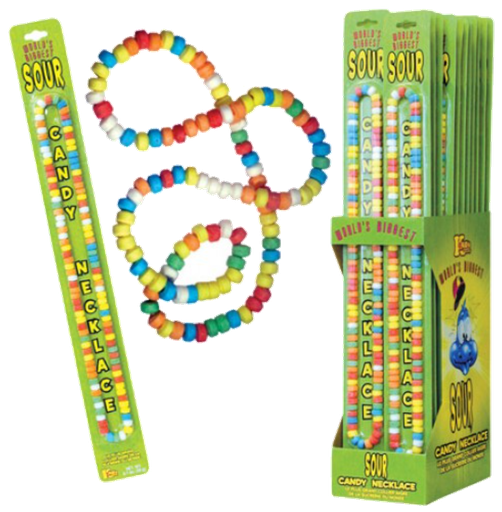 [Swee-All-SE-8420] Sweets & Candy Worlds Biggest Sour Candy Necklace  NPM 60g 144