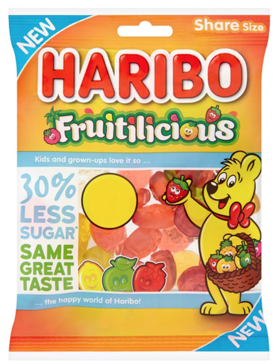 [Swee-All-SE-8458] Sweets Haribo Fruitilicious NPM - 12