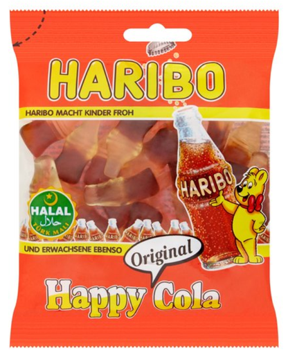 [Swee-All-SE-7453] Sweets Haribo Halal Happy Cola NPM - 24