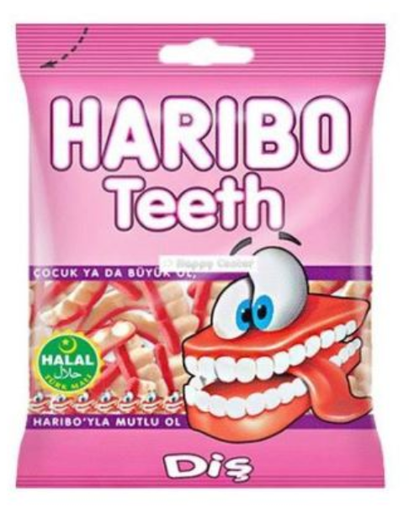 [Swee-All-SE-7455] Sweets Haribo Halal Teeth NPM - 24