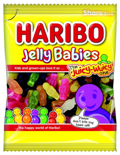 [Swee-All-SE-7501] Sweets Haribo Jelly Babies NPM 140g 12