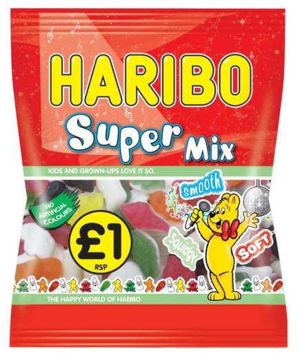 [Swee-All-SE-7471] Sweets Haribo Supermix PM 1.00 220g 12