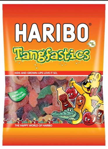 [Swee-All-SE-7490] Sweets Haribo Tangfastics NPM 140g 12