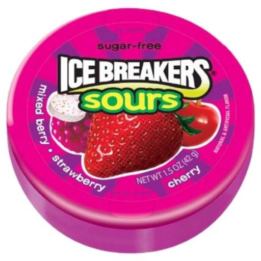 [Swee-All-SE-8451] Sweets Ice Breakers Berry Sours NPM 42g 8