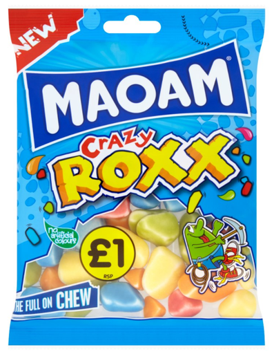 [Swee-All-SE-7479] Sweets Maoam Crazy Roxx PM 1.00 160g 12