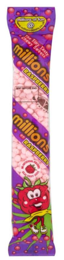 [Swee-All-SE-8465] Sweets Millions Tubes Raspberry NPM 60g 12