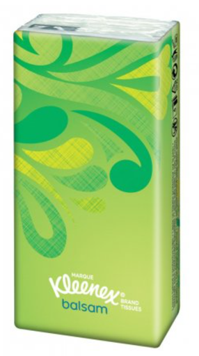 [Tiss-All-SE-8482] Tissues and Toiletries Tissue Kleenex Balsam Hankys NPM - 36