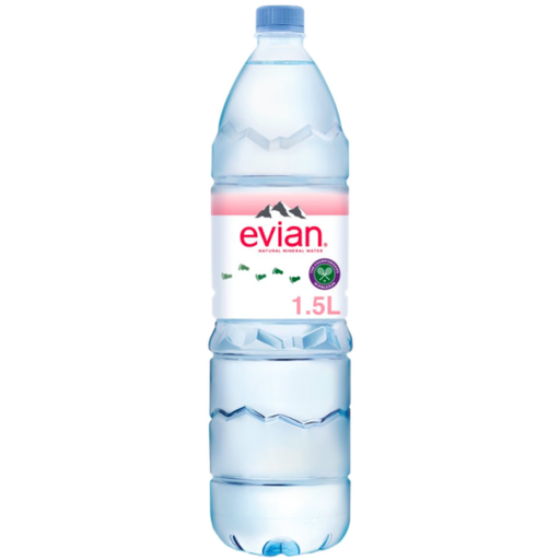 [Wate-All-SE-8582] Waters Still Evian NPM 1.5L 6