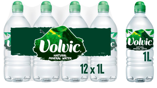 [Wate-All-SE-8563] Waters Still Volvic Sport NPM 1L 12