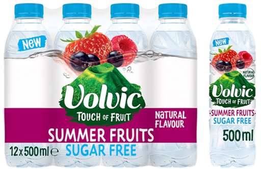 [Wate-All-SE-8579] Waters Still Volvic Taste of Summer Fruit NPM 500ml 12