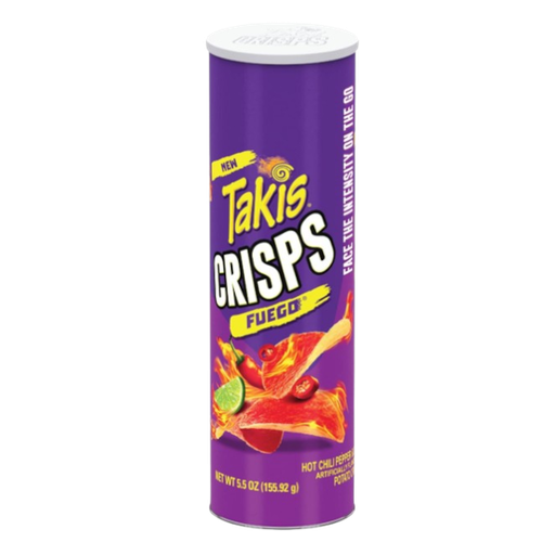 [Cris-All-SE-5366] Crisps Takis Fuego Cannister 5.5oz 156g 15