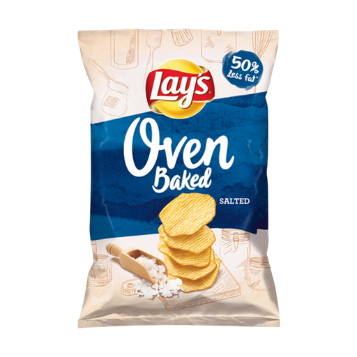 [Cris-All-SE-5316] Crisps Lays Oven Baked Salted NPM 110g 26