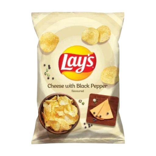 [Cris-All-SE-5305] Crisps Lays Cheese & Black Pepper NPM 130g 21