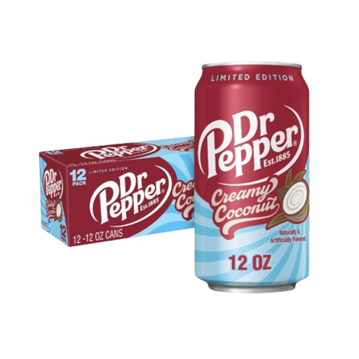 [Drin-All-SE-5749] Drinks Dr Pepper Creamy Coconut NPM 355ml 12