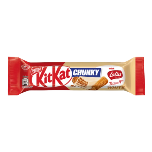 [KitK-All-SE-8611] Kit Kat Chunky White Biscoff 42g 24s