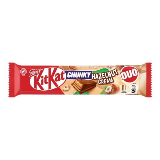 [KitK-All-SE-8612] Kit Kat Chunky Duo Hazelnut 68g 24s