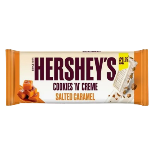 [Choc-All-SE-8638] Chocolates Hershey Cookies N Creme Salted Caramel PM 1.25 90g 72