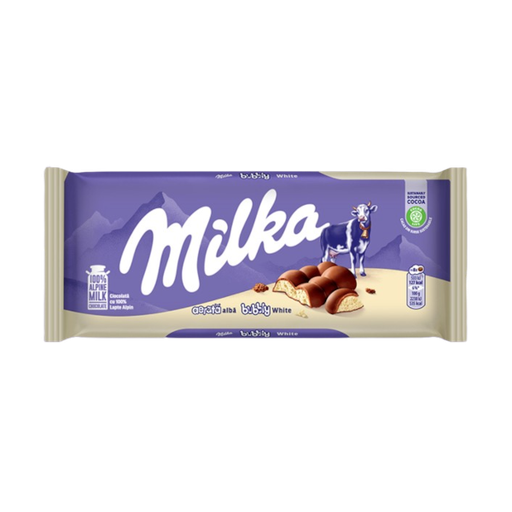 [Choc-All-SE-8647] Chocolates Milka Bubbly White NPM 95g 15