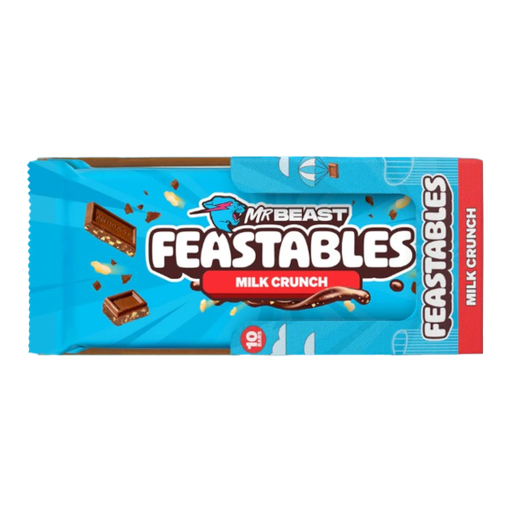 [Choc-All-SE-8913] Chocolates Feastables Mr Beast Milk Crunch NPM 60g 10