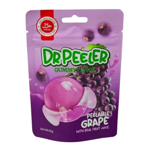 [Swee-All-SE-8936] Sweets & Candy Dr Peeler Grape NPM 65g 12