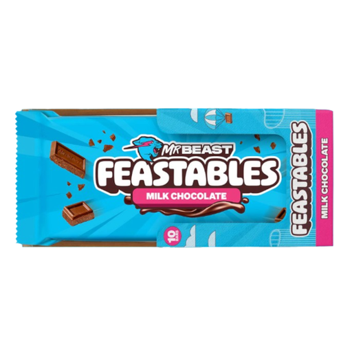 [Choc-All-SE-8937] Chocolates Feastables Mr Beast Milk Chocolate NPM 60g 10
