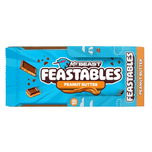 [Choc-All-SE-8938] Chocolates Feastables Mr Beast Peanut Butter NPM 60g 10