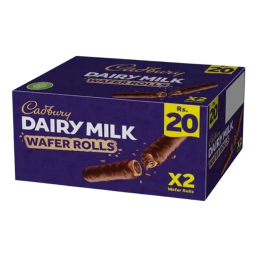 [Choc-All-SE-8941] Chocolates Cadbury Wafer Rolls NPM 8g 24