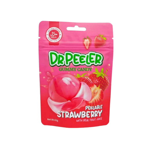 [Swee-All-SE-8958] Sweets & Candy Dr Peeler Strawberry NPM 65g 12