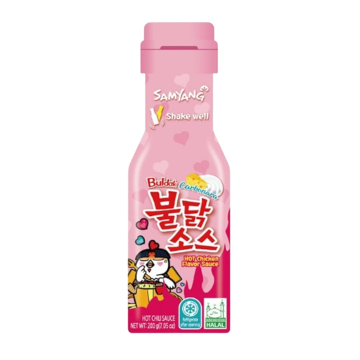 [Sauc-All-SE-8980] Sauces Buldak Hot Chicken Carbonara NPM 165ml 24