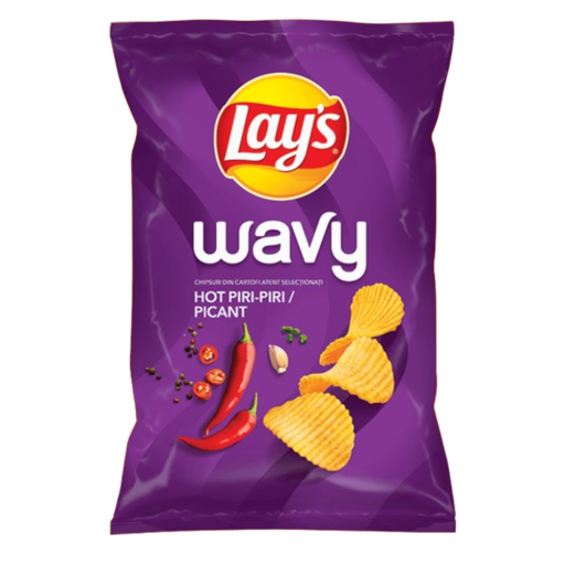 [Cris-All-SE-9049] Crisps Lays Wavy Piri Piri NPM 115g 1