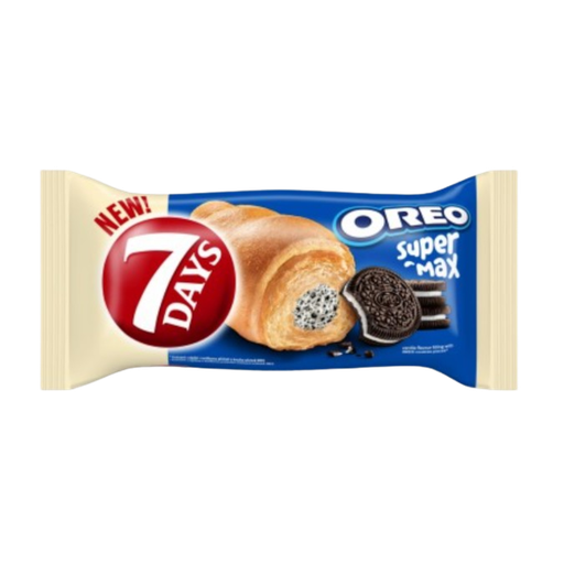 [Snac-All-SE-9129] Snacks 7 Days Croissant Vanilie & Bisc Oreo NPM 80g 1