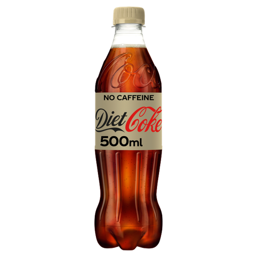 [Caff-All-SE-4318] Caffeine Free Diet Coke 500ml x 12 (Bottle)