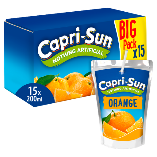 [Capr-All-SE-4332] Capri Sun Orange 330ml x 15 (Pouch)